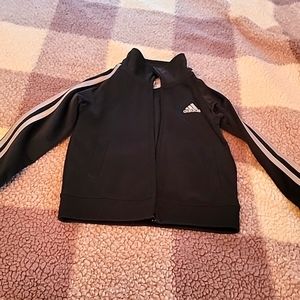 Boys Black and Gray Adidas  Jacket